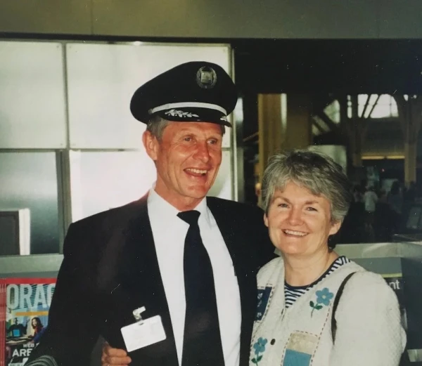 Tom Vander Woude y su esposa, Mary Ellen. Crédito: Cortesía de la Asociación de Tom Vander Woude.