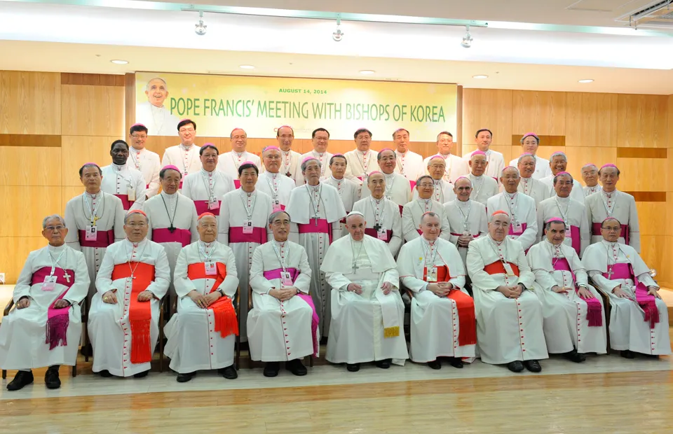 Encuentro del Papa con obispos de Asia / Foto: Comité Preparatorio de la Visita Papal a Corea del Sur?w=200&h=150