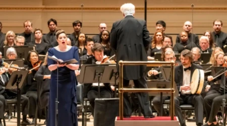 La soprano Catherine Wethington