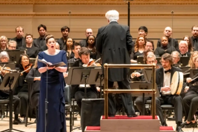 La soprano Catherine Wethington