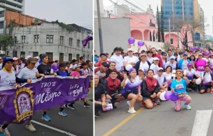 X Trote del Milagro por el Señor de los Milagros el domingo 19 de octubre. Crédito: Cortesía Nelson Díaz / Penta Run.