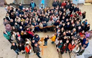 Niños participantes de la campaña en la Arquidiócesis de Ivano-Frankivsk, Ucrania Crédito: ACN