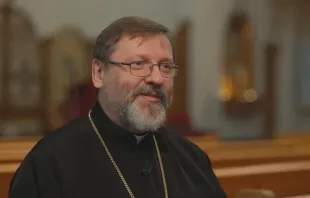 Sviatoslav Shevchuk, Arzobispo Mayor en Kiev de la Iglesia greco-católica ucraniana. Crédito: EWTN News Nightly