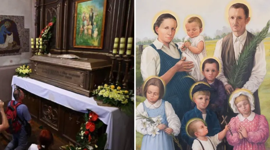 Nuevo altar con los restos de la familia Ulma, ubicado en la Iglesia de Santa Dorotea, en Markowa, Polonia.?w=200&h=150