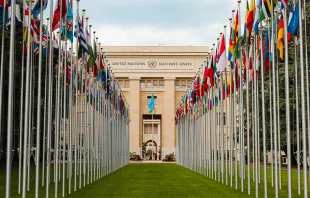 La sede de la ONU en Ginebra, Suiza Crédito: Unsplash | Mathias Reding