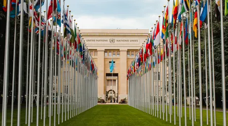 La sede de la ONU en Ginebra, Suiza