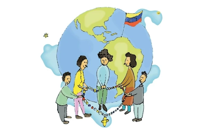 Un millón de niños rezando el Rosario, Venezuela