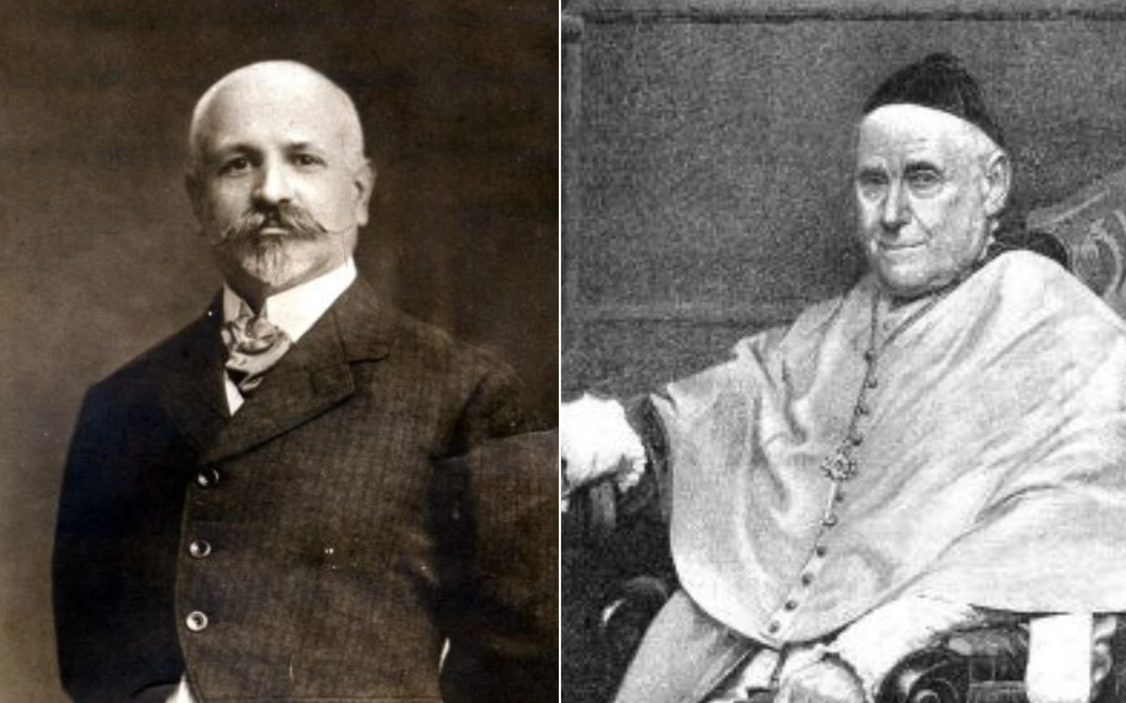 El masón y anarquista Francisco Ferrer y Guardia y Mons. José María Urquinaona.?w=200&h=150