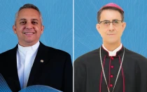 Mons. Eugênio Barbosa Martins y Mons. José Benedito Cardoso.