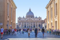 Imagen referencial de la Plaza de San Pedro.