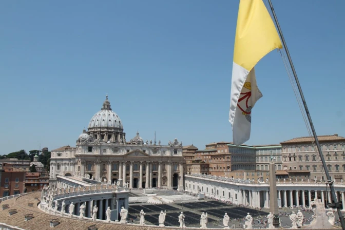 Vista panorámica de la Plaza de San Pedro