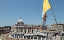 Vista panorámica de la Plaza de San Pedro
