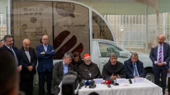 El "vehículo de la esperanza" en Belén