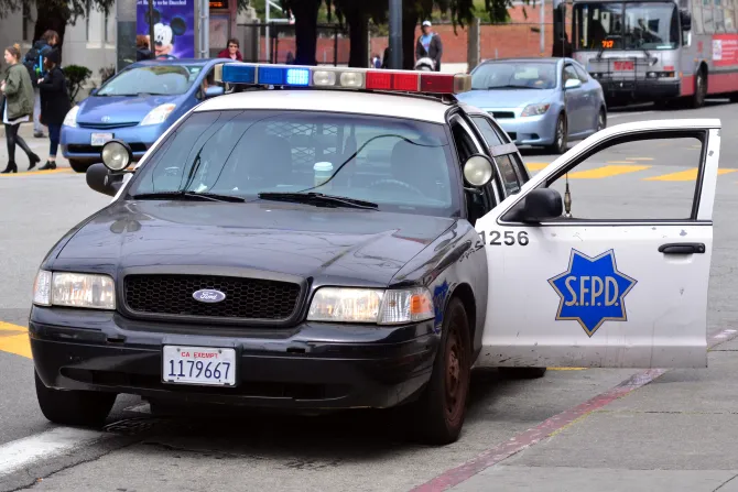 Vehículo del Departamento de Policía de San Francisco