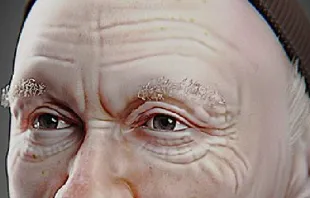 Reconstrucción forense 3D del rostro de San Vicente de Paúl. Crédito: Wikimedia Commons / Cícero Moraes (CC BY-SA 4.0).