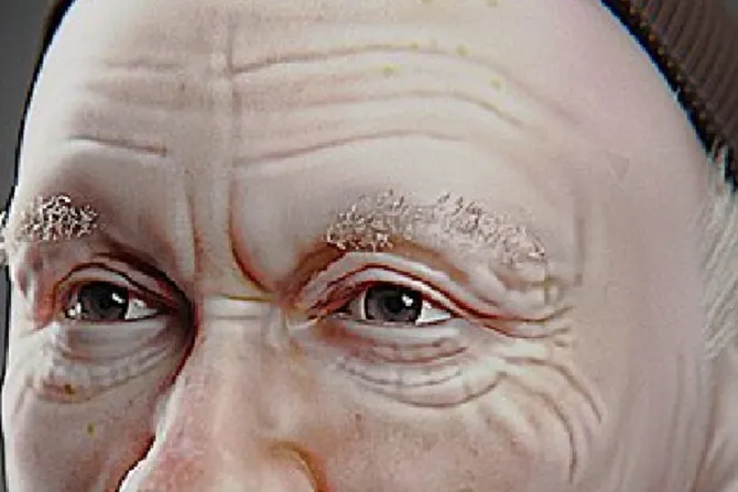 Reconstrucción forense 3D del rostro de San Vicente de Paúl.