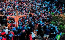 Vía Crusis en Pesé 2025.