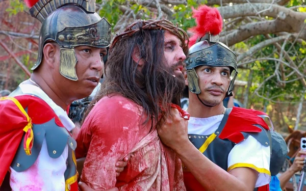 Vía Crusis en Pesé 2025. Crédito: Parroquia San José de Pesé