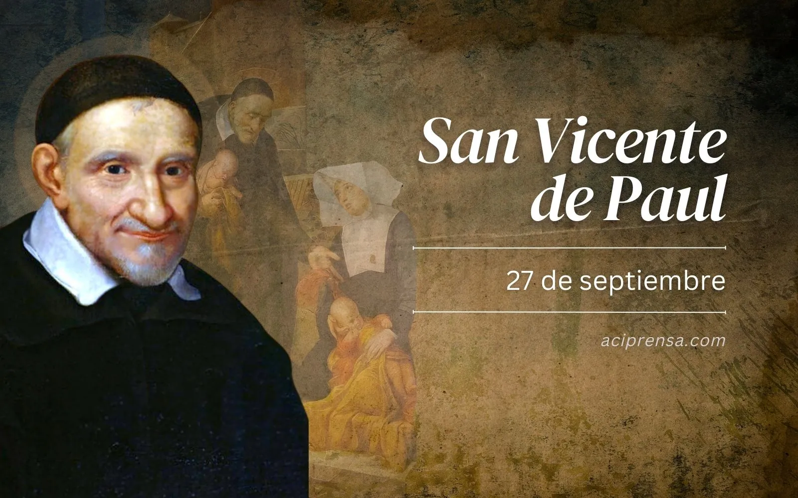 Saint of the day September 27: Saint Vincent de Paul.  Catholic Saints