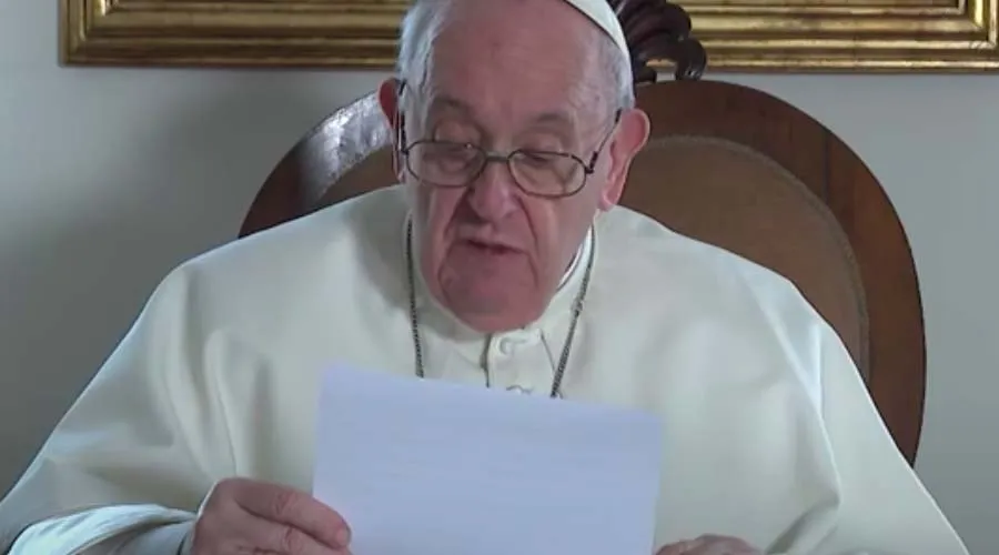 Videomensaje del Papa Francisco