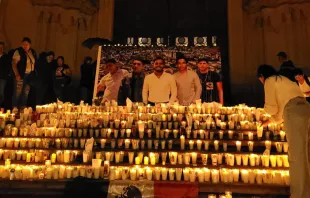 Vigilia de oración por desaparecidos en Jalisco Parroquia de la Asunción, Lagos de Moreno