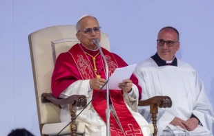 El Papa León XIV en la Vigilia de Oración del Jubileo de la Juventud 2025 Daniel Ibáñez / EWTN News