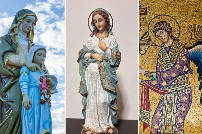 Advocaciones marianas y santos para pedir por un bebé