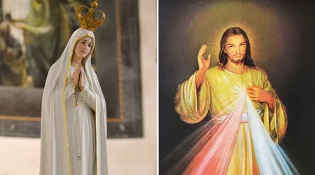 Virgen de Fátima y la Divina Misericordia 04042024