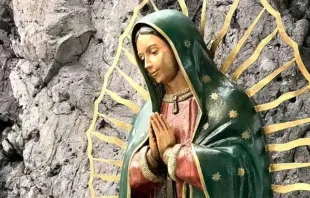 Imagen de la Virgen de Guadalupe. Crédito: David Ramos / ACI Prensa. 