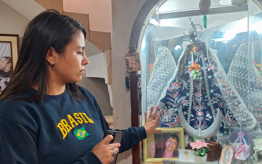 Imagen intacta de la Virgen de la Puerta en Trujillo, intacta luego del atentado..?w=200&h=150