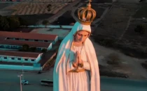 Monumento de Nuestra Señora de Fátima, en Crato, tiene 54 metros de altura.