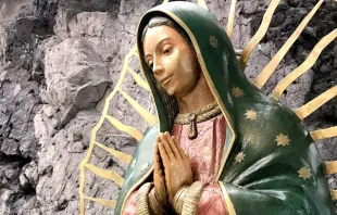 Estatua de la Virgen de Guadalupe. Crédito: David Ramos / ACI Prensa.