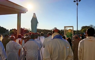Fiesta de la Virgen del Rosario de San Nicolás Crédito: Prensa Obispado de San Nicolás