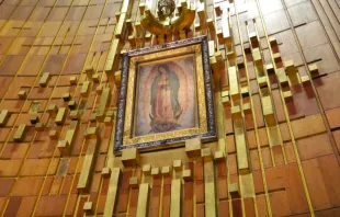 Imagen original de la Virgen de Guadalupe en su Santuario en Ciudad de México Crédito: Efraín Ángel / Cathopic