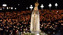 Imagen de la Virgen de Fátima. Crédito: EWTN