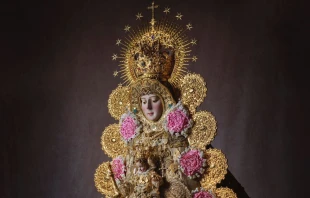 Imagen de la Virgen del Rocío Crédito: Exteban Torres