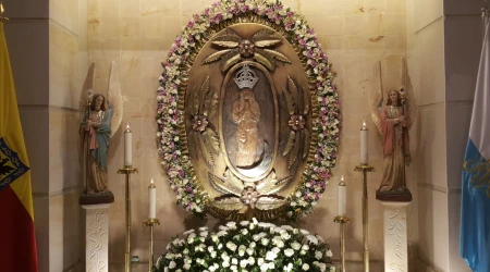Imagen de Nuestra Señora de Torcoroma.