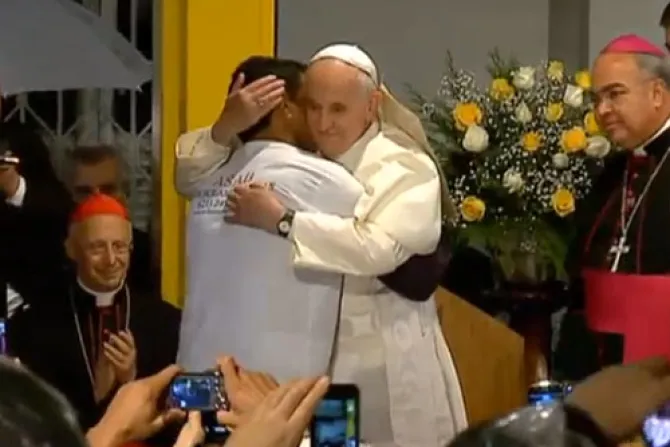 FOTOS: Visita del Papa Francisco al Hospital San Francisco de Asís en Rio de Janeiro