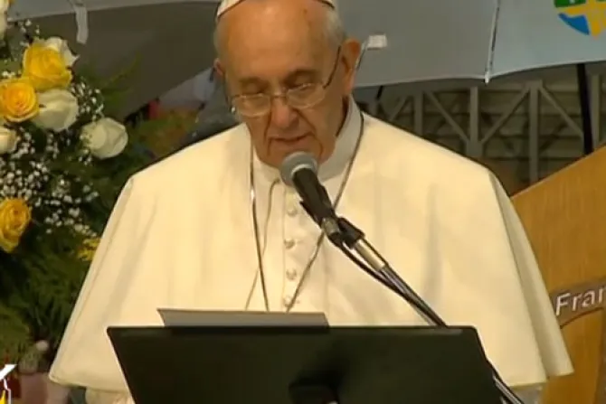 TEXTO Y VIDEO: Discurso del Papa Francisco en Hospital San Francisco de Asís