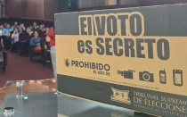 Urna de elecciones de Costa Rica