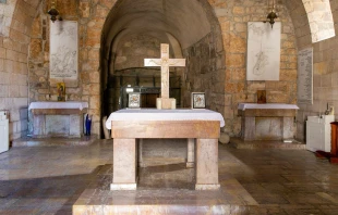 El Cardenal Gurgerotti visitará, entre otras iglesias, el santuario de la Conversión de san Pablo en Bab Touma, el barrio cristiano de Damasco Crédito: ArtEvent ET / Shutterstock