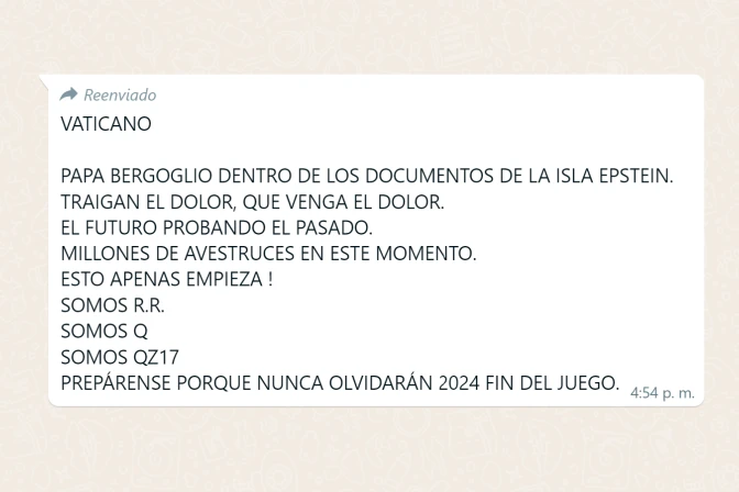 Whatsapp Papa Epstein