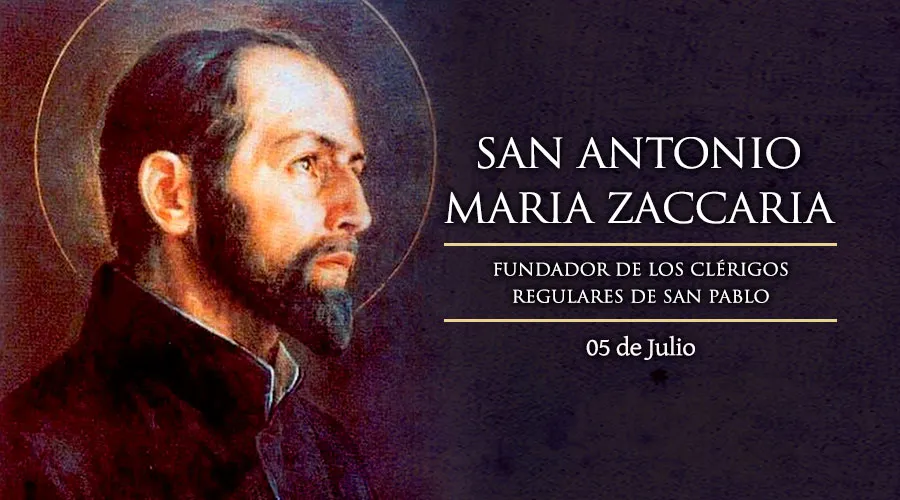 San Antonio María Zaccaría - ACI Prensa