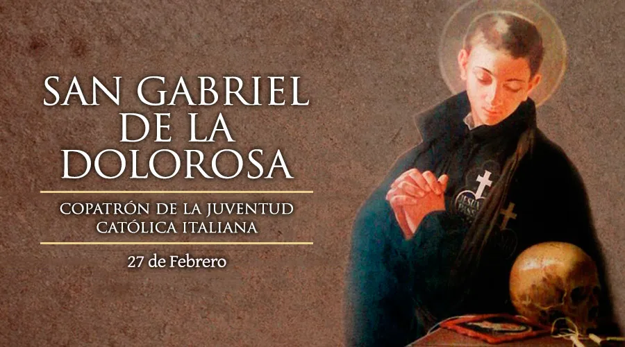 Biografía de San Gabriel de la Dolorosa