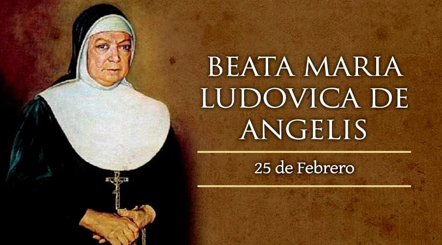 BEATA MARIA LUDOVICA DE ANGELIS (1880-1962)