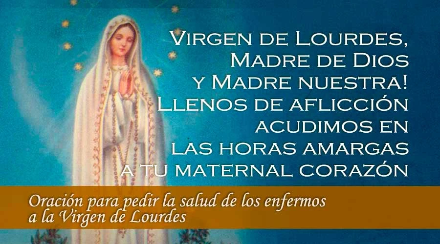 Resultado de imagen para virgen del lourdes