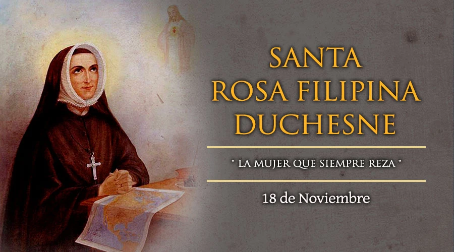 Resultado de imagen para Santa Rosa Filipina Duchesne