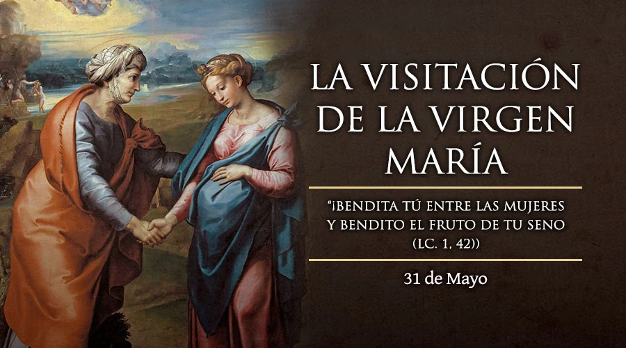 Resultado de imagen de Imagen catolica de la visita de MARIA A ISABEL